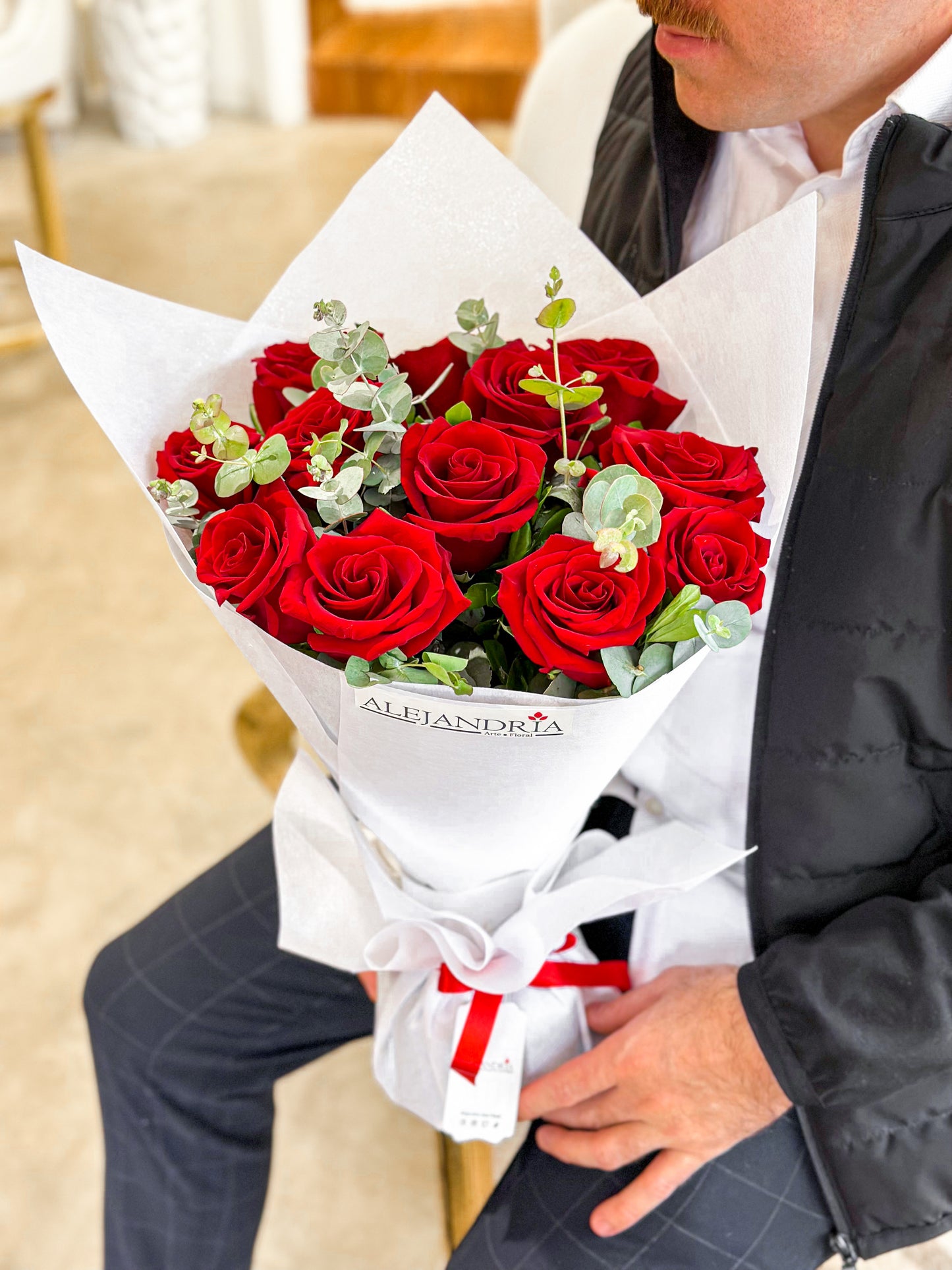 Ramo "Stand By Me" Rosas Rojas