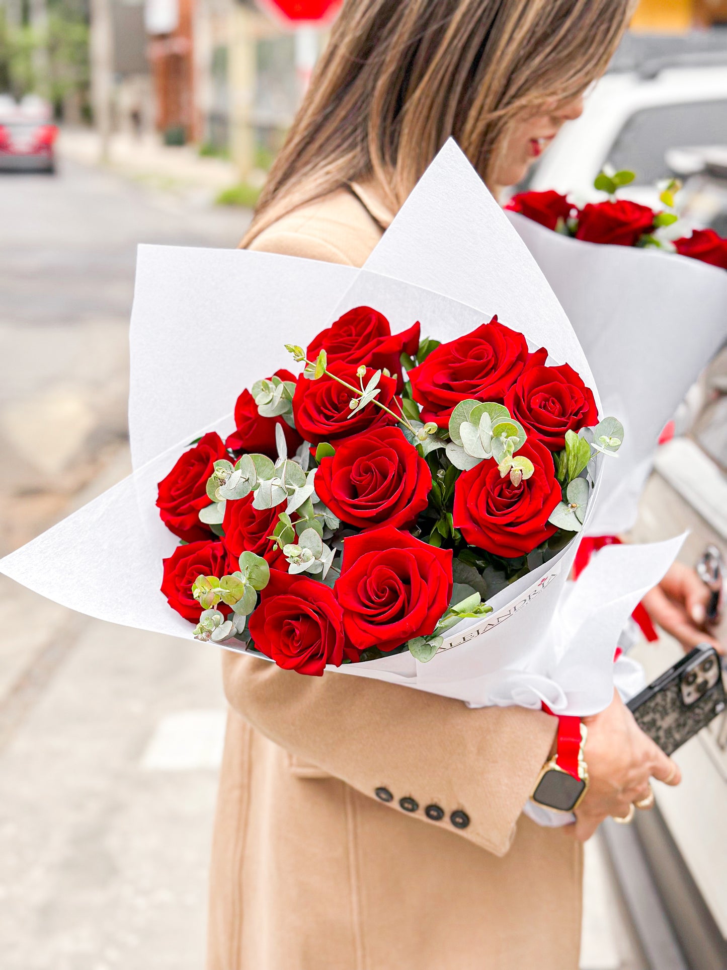Ramo "Stand By Me" Rosas Rojas