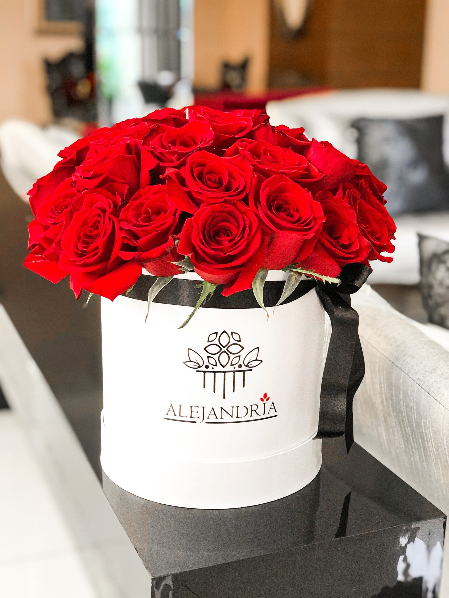 FlowerBox "Davinci" - Alejandría Arte Floral