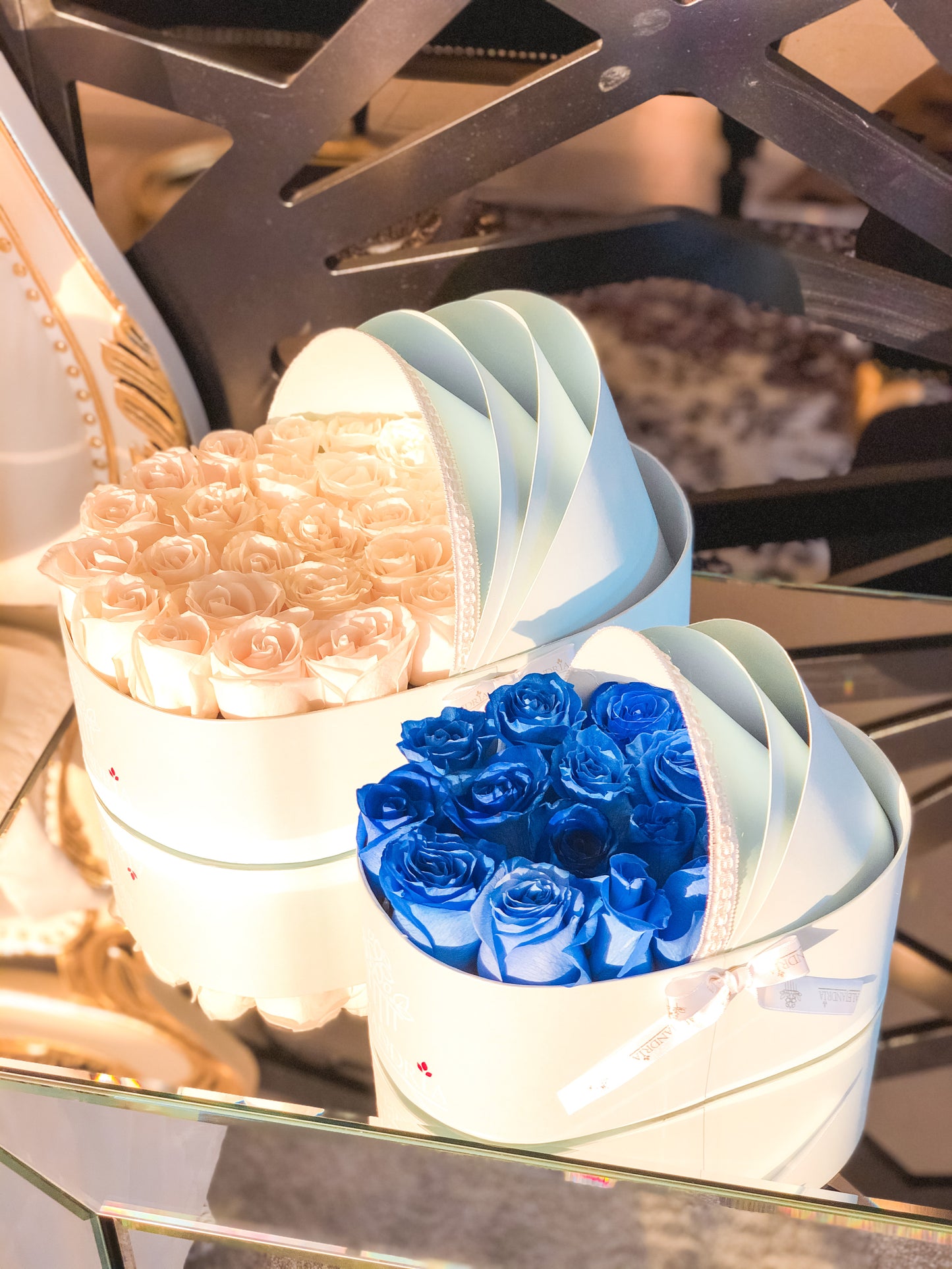 Roses Savage Flower Babyseat "G" 💙 - Alejandría Arte Floral