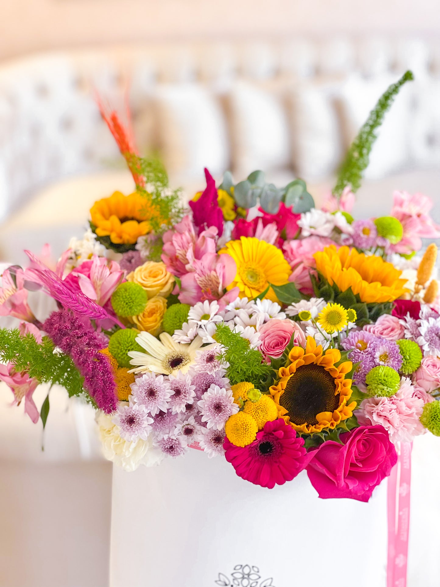 Box Imperial con girasoles