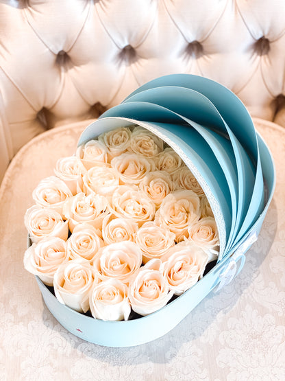 Roses Savage Flower Babyseat  "G" 💙 - Alejandría Arte Floral 