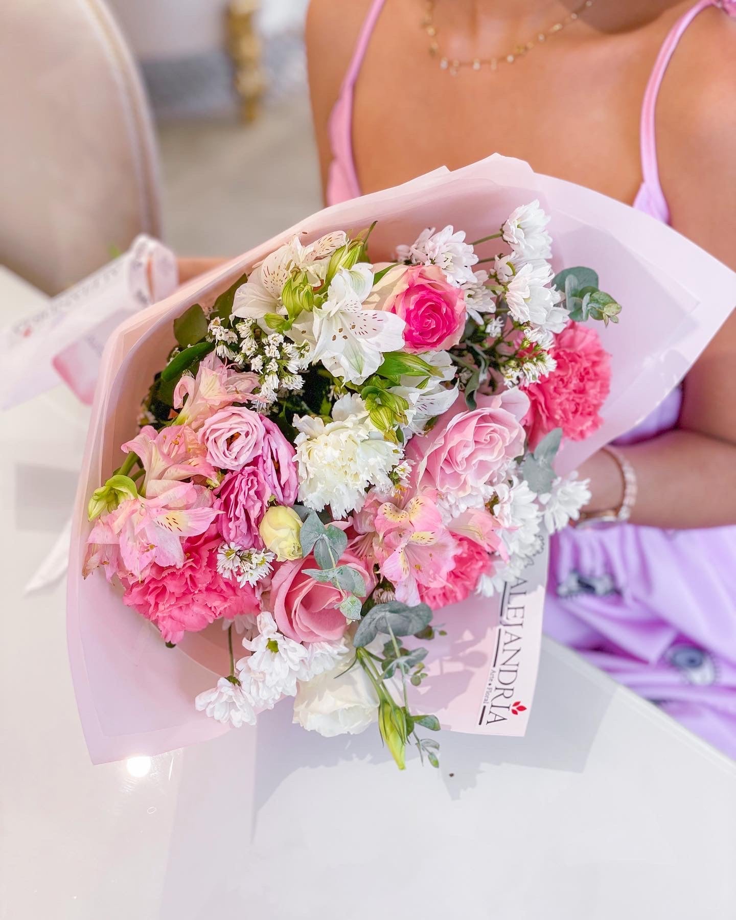 Ramo Topacio Savage Bouquet - Alejandría Arte Floral 
