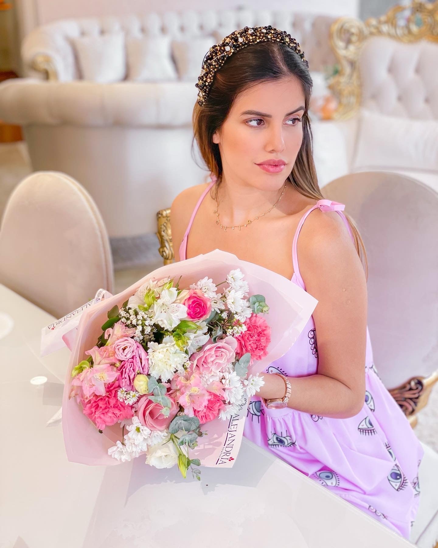Ramo Topacio Savage Bouquet - Alejandría Arte Floral 