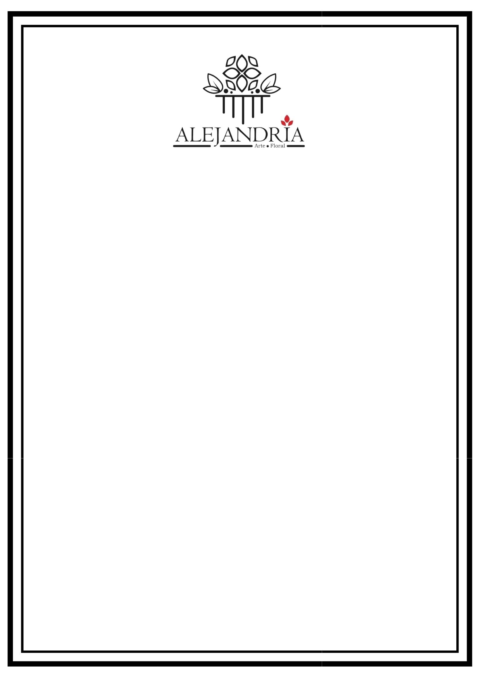 Tarjeta de Regalo - Alejandría Arte Floral 